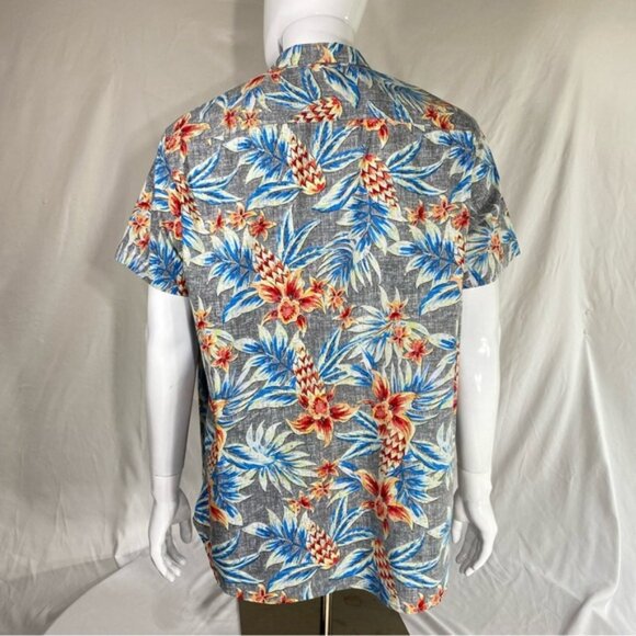 George Men’s Slim Fit Hawaiian Vacation Button Down - Picture 3 of 7